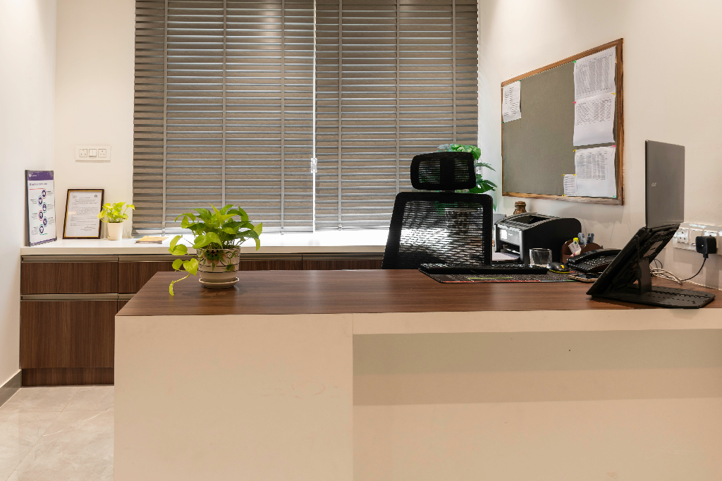 The ClickFast office workspace