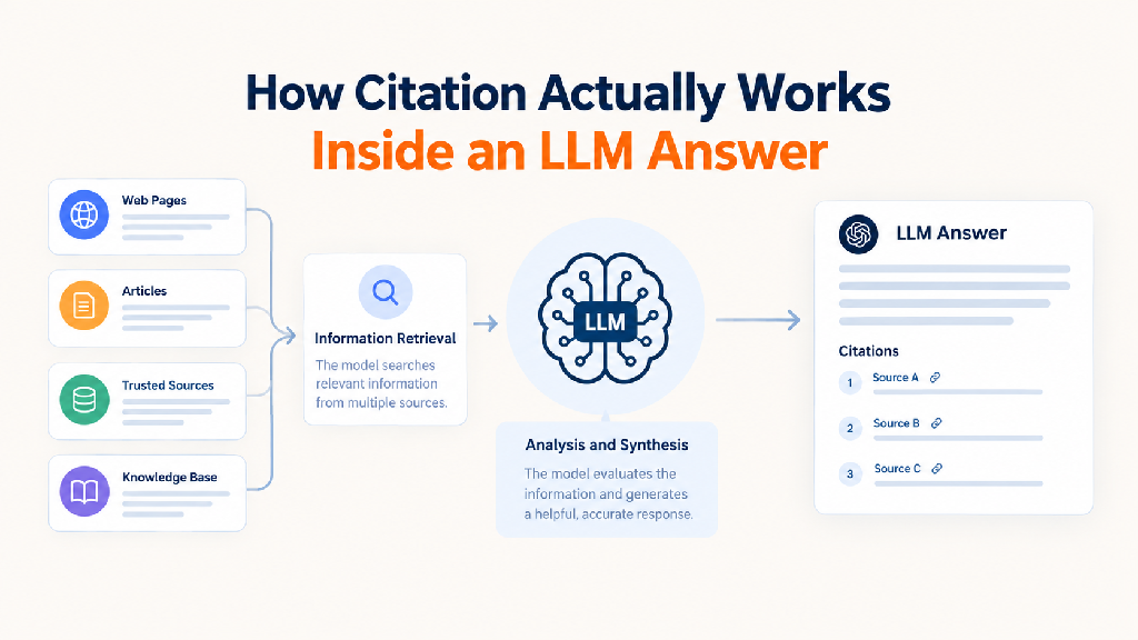 How Citation Works Inside an LLM Answer